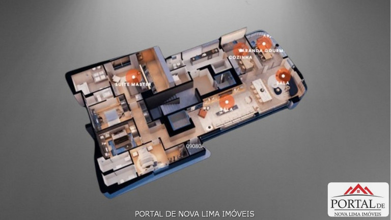 Imagem Apartamento com 4 Quartos à Venda, 182 m² em Gutierrez - Belo Horizonte Imagem Apartamento com 4 Quartos à Venda, 182 m² em Gutierrez - Belo Horizonte