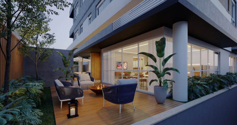 Imagem Imóvel com 1 Quarto à Venda, 33 m² em Coqueiros - Florianópolis