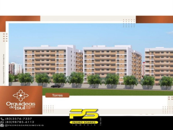 Imagem Apartamento com 2 Quartos à Venda, 57 m² em Jardim Cidade Universitária - João Pessoa
