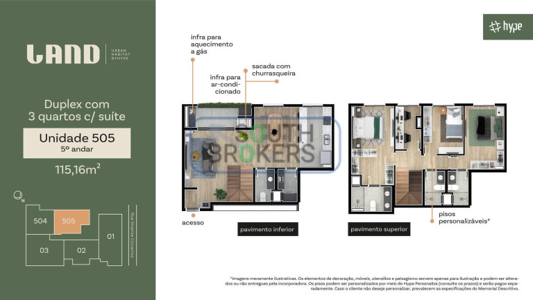 Imagem Apartamento com 3 Quartos à Venda, em Boa Vista - Curitiba Imagem Apartamento com 3 Quartos à Venda, em Boa Vista - Curitiba