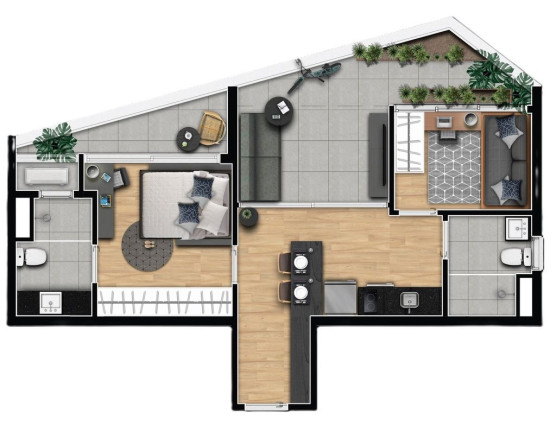 Imagem Apartamento com 2 Quartos à Venda, 46 m² em Jardim Paulista - São Paulo Imagem Apartamento com 2 Quartos à Venda, 46 m² em Jardim Paulista - São Paulo