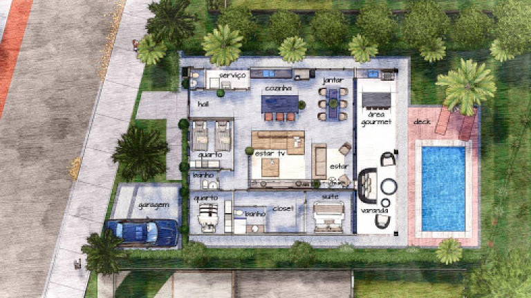 Imagem Casa com 3 Quartos à Venda, 220 m² em Pontal (cunhambebe) - Angra Dos Reis