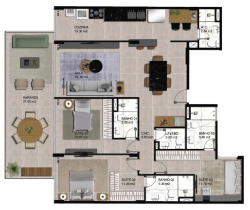 Imagem Imóvel com 3 Quartos à Venda, 146 m² em Lagoa - Rio De Janeiro Imagem Imóvel com 3 Quartos à Venda, 146 m² em Lagoa - Rio De Janeiro