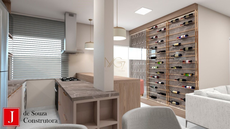 Imagem Apartamento com 3 Quartos à Venda, 100 m² em Cidade Jardim - São José Dos Pinhais