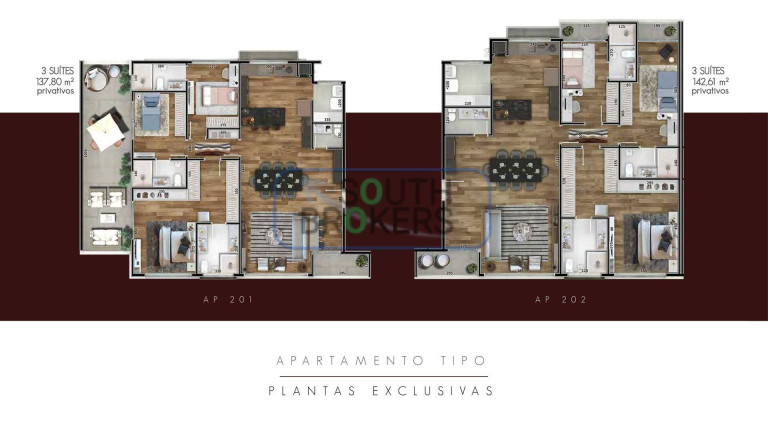 Imagem Apartamento com 3 Quartos à Venda,  em Hugo Lange - Curitiba