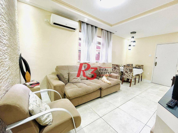 Imagem Apartamento com 3 Quartos à Venda, 95 m² em Embaré - Santos