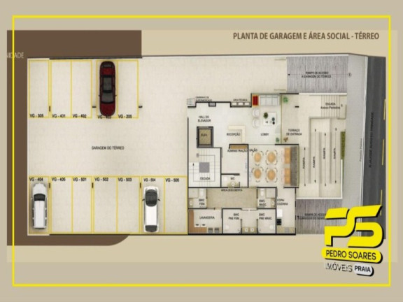 Imagem Apartamento com 1 Quarto à Venda, 31 m² em Tambaú - João Pessoa