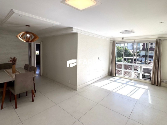 Apartamento com 3 Quartos para Alugar, 101 m² em Pompéia - Santos