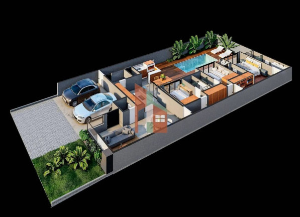 Casa com 3 Quartos à Venda, 194 m² em Condomínio Residencial Euroville Ii - Bragança Paulista