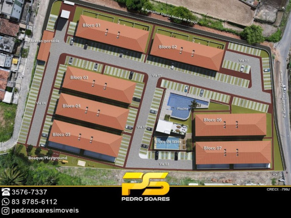 Imagem Apartamento com 2 Quartos à Venda, 57 m² em Ernesto Geisel - João Pessoa Imagem Apartamento com 2 Quartos à Venda, 57 m² em Ernesto Geisel - João Pessoa