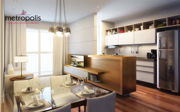 Apartamento com 2 Quartos à Venda, 72 m² em Campestre - Santo André
