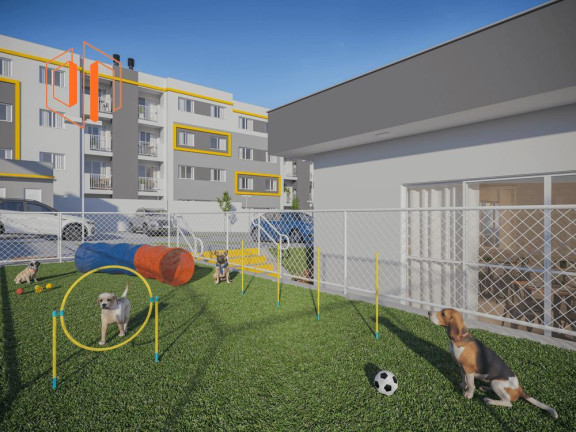 Imagem Apartamento com 2 Quartos à Venda, 57 m² em Jardim Amélia - Pinhais