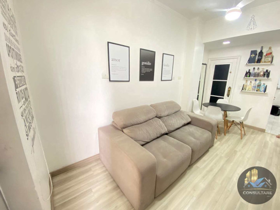 Apartamento com 1 Quarto à Venda, 45 m² em Boqueirão - Santos