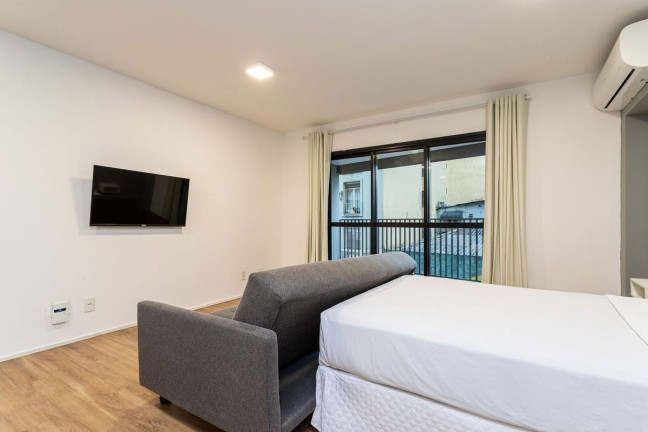 Imagem Apartamento com 1 Quarto para Alugar, 44 m² em República - São Paulo