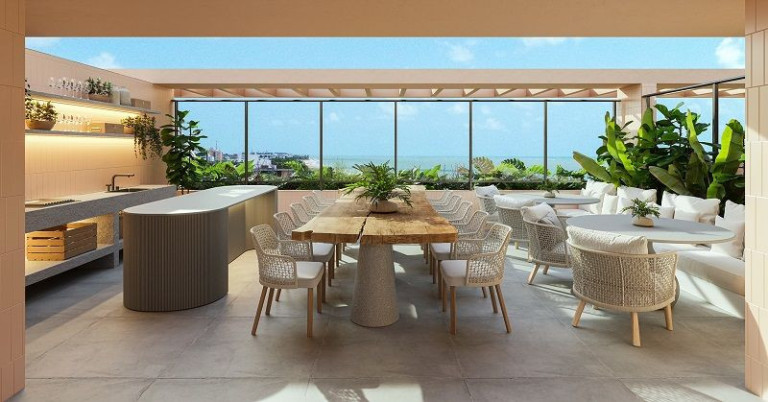 Imagem Cobertura com 2 Quartos à Venda, 153 m² em Camboinha - Cabedelo