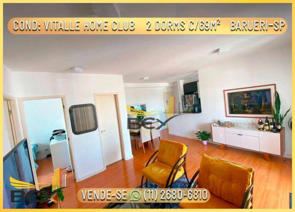 Apartamento com 3 Quartos à Venda, 69 m² em Jardim Iracema - Barueri