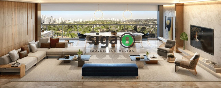 Apartamento com 3 Quartos à Venda, 166 m² em Campo Belo - São Paulo