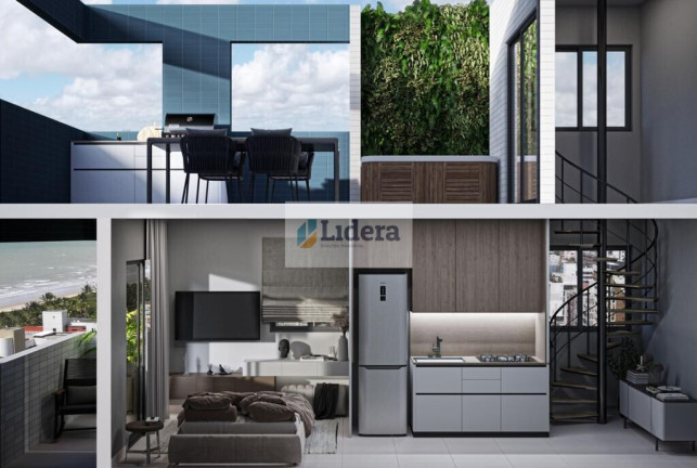 Imagem Flat com 1 Quarto à Venda, 23 m² em Intermares - Cabedelo Imagem Flat com 1 Quarto à Venda, 23 m² em Intermares - Cabedelo