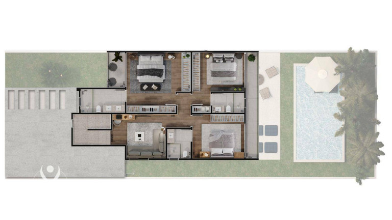 Imagem Casa com 4 Quartos à Venda, 267 m² em Santo Inácio - Curitiba Imagem Casa com 4 Quartos à Venda, 267 m² em Santo Inácio - Curitiba