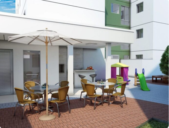 Apartamento com 2 Quartos à Venda, 44 m² em Betim Industrial - Betim