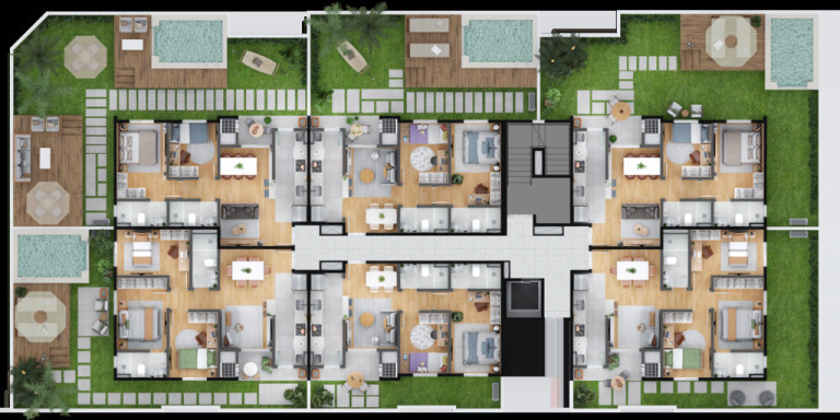 Imagem Apartamento com 2 Quartos à Venda, 147 m² em Hauer - Curitiba