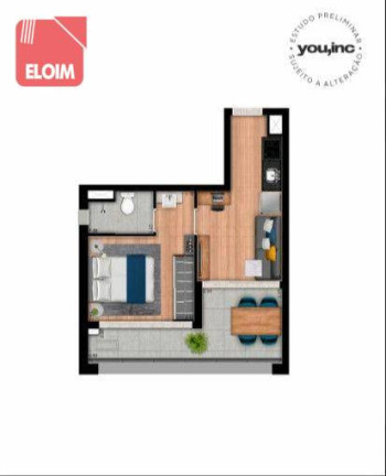Imagem Apartamento com 1 Quarto à Venda, 36 m² em Higienópolis - São Paulo Imagem Apartamento com 1 Quarto à Venda, 36 m² em Higienópolis - São Paulo