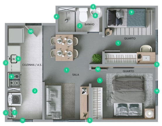 Imagem Apartamento com 2 Quartos à Venda, 35 m² em Pirituba - São Paulo Imagem Apartamento com 2 Quartos à Venda, 35 m² em Pirituba - São Paulo