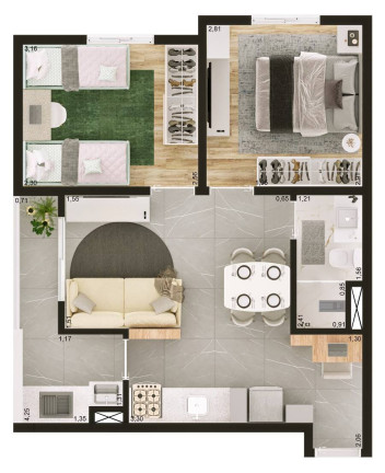 Imagem Apartamento com 2 Quartos à Venda, em Jundiapeba - Mogi Das Cruzes Imagem Apartamento com 2 Quartos à Venda, em Jundiapeba - Mogi Das Cruzes