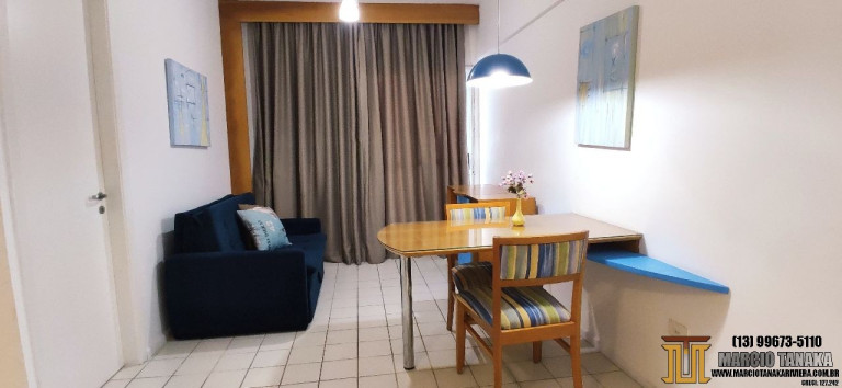 Imagem Flat com 1 Quarto para Alugar ou Temporada, 38 m² em Riviera - Bertioga