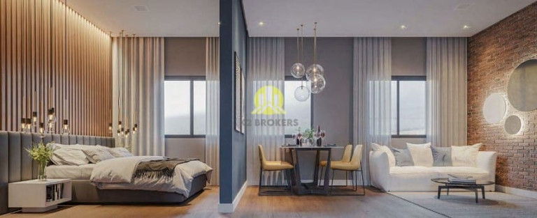 Imagem Apartamento com 1 Quarto à Venda, 37 m² em Rebouças - Curitiba