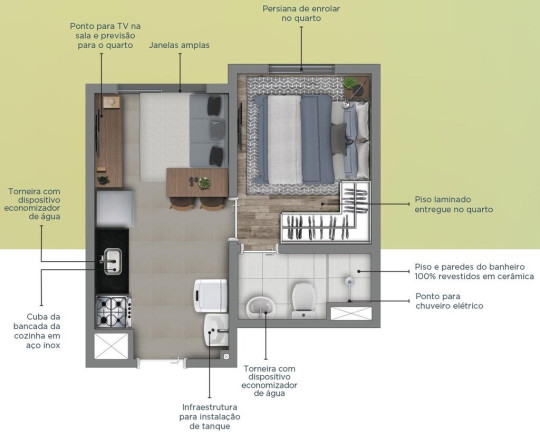 Imagem Apartamento com 2 Quartos à Venda, 33 m² em Mooca - São Paulo Imagem Apartamento com 2 Quartos à Venda, 33 m² em Mooca - São Paulo
