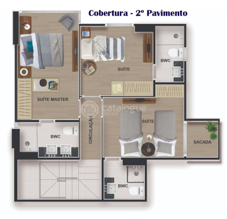 Imagem Apartamento com 3 Quartos à Venda, 79 m² em Capim Macio - Natal Imagem Apartamento com 3 Quartos à Venda, 79 m² em Capim Macio - Natal