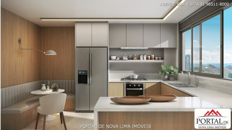 Imagem Apartamento com 4 Quartos à Venda, 199 m² em Vila Da Serra - Nova Lima Imagem Apartamento com 4 Quartos à Venda, 199 m² em Vila Da Serra - Nova Lima