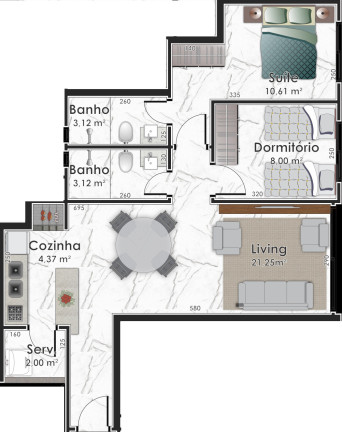 Imagem Apartamento com 3 Quartos à Venda, 185 m² em Centro - Capão Da Canoa Imagem Apartamento com 3 Quartos à Venda, 185 m² em Centro - Capão Da Canoa