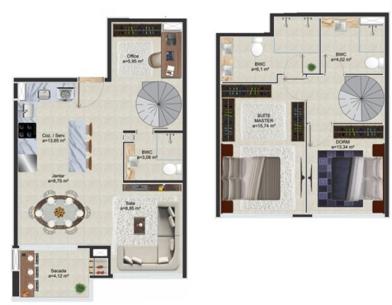 Imagem Apartamento com 1 Quarto à Venda, 80 m² em Cachoeira Do Bom Jesus - Florianópolis Imagem Apartamento com 1 Quarto à Venda, 80 m² em Cachoeira Do Bom Jesus - Florianópolis