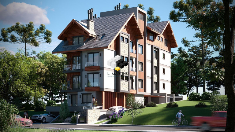 Imagem Apartamento com 1 Quarto à Venda, 48 m² em Centro - Gramado