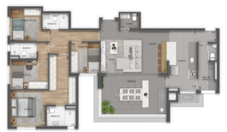 Imagem Apartamento com 4 Quartos à Venda, 141 m² em Vila Clementino - São Paulo Imagem Apartamento com 4 Quartos à Venda, 141 m² em Vila Clementino - São Paulo