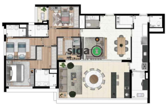 Imagem Apartamento com 3 Quartos à Venda, 160 m² em Ipiranga - São Paulo Imagem Apartamento com 3 Quartos à Venda, 160 m² em Ipiranga - São Paulo
