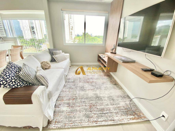 Imagem Apartamento com 1 Quarto à Venda ou Locação, 58 m² em Alphaville Empresarial - Barueri Imagem Apartamento com 1 Quarto à Venda ou Locação, 58 m² em Alphaville Empresarial - Barueri