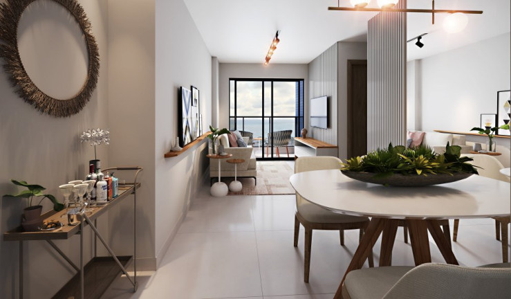Imagem Apartamento com 3 Quartos à Venda, 65 m² em Mangabeiras - Maceió