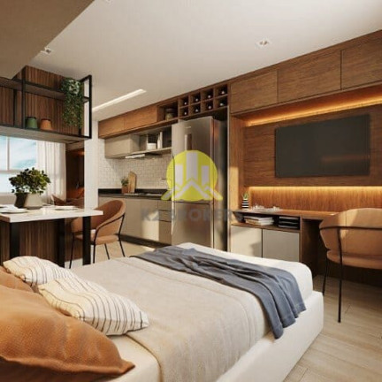Imagem Studio com 1 Quarto à Venda, 20 m² em Centro - Curitiba