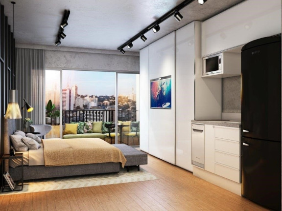 Imagem Apartamento com 1 Quarto à Venda, 45 m² em Vila Madalena - São Paulo