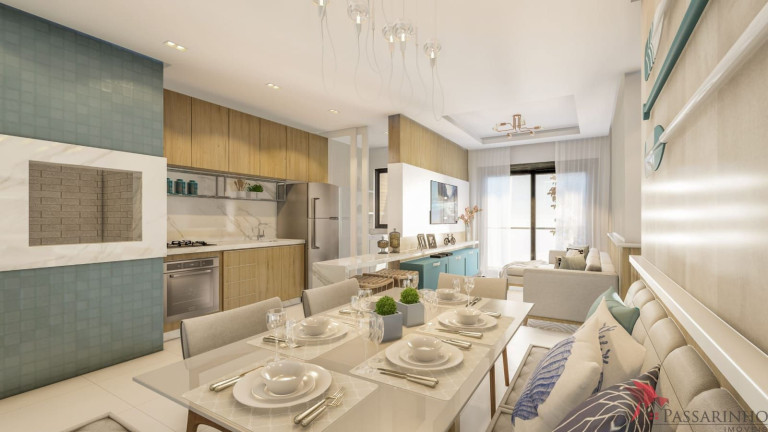 Imagem Apartamento com 2 Quartos à Venda, 81 m² em Passo De Torres - Passo De Torres