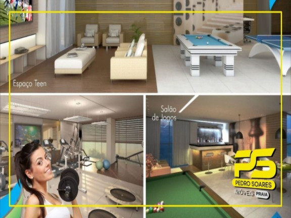 Imagem Apartamento com 2 Quartos à Venda, 88 m² em Brisamar - João Pessoa