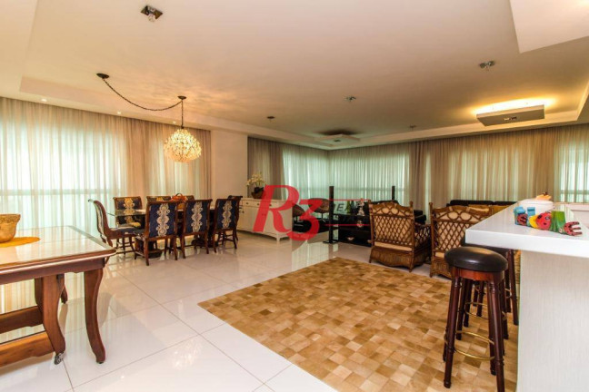 Imagem Apartamento com 4 Quartos à Venda, 360 m² em Gonzaga - Santos Imagem Apartamento com 4 Quartos à Venda, 360 m² em Gonzaga - Santos