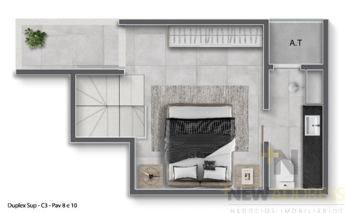 Imagem Apartamento com 1 Quarto à Venda, 54 m² em Praia De Itaparica - Vila Velha Imagem Apartamento com 1 Quarto à Venda, 54 m² em Praia De Itaparica - Vila Velha