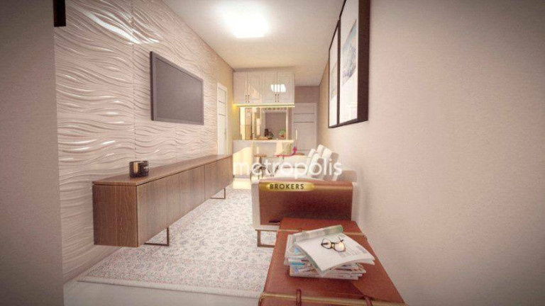 Apartamento com 3 Quartos à Venda, 59 m² em Vila Curuçá - Santo André
