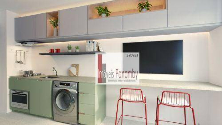 Imagem Apartamento com 1 Quarto à Venda, 24 m² em Barra Funda - São Paulo