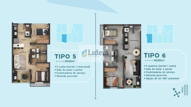 Imagem Apartamento com 3 Quartos à Venda, 75 m² em Intermares - Cabedelo