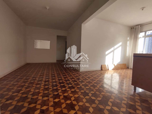 Apartamento com 3 Quartos para Alugar, 131 m² em Embaré - Santos
